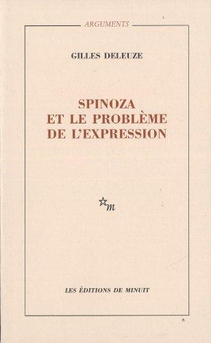 Spinoza et le problème de l'expression