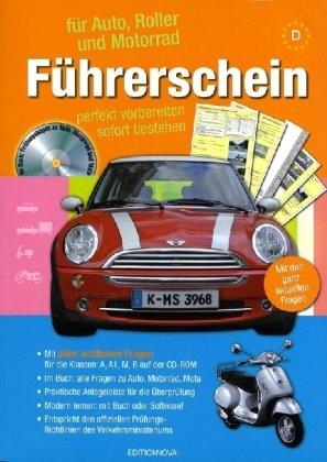 Führerschein für Auto, Roller und Motorrad, m. CD-ROM