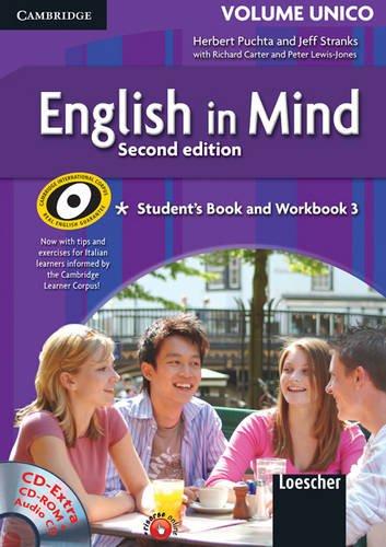 English in Mind Level 3 Student's Book, Workbook with CD Extra, Companion and Revision Book, Italian edition