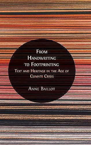 From Handwriting to Footprinting: Text and Heritage in the Age of Climate Crisis