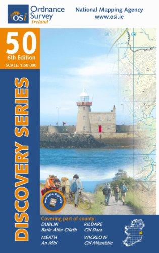 Irish Discovery Series 50. Dublin, Kildare, Meath and Wicklow 1 : 50 000