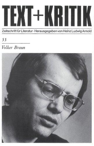 Volker Braun (TEXT+KRITIK 55)