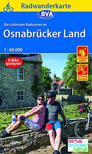 Radwanderkarte BVA Radwandern im Osnabrücker Land 1:60.000, reiß- und wetterfest, GPS-Tracks Download (Radwanderkarte 1:60.000)