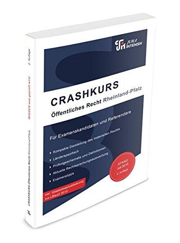 CRASHKURS Öffentliches Recht - Rheinland-Pfalz: Länderspezifisch - Für Examenskandidaten und Referendare