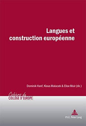 Langues et construction européenne