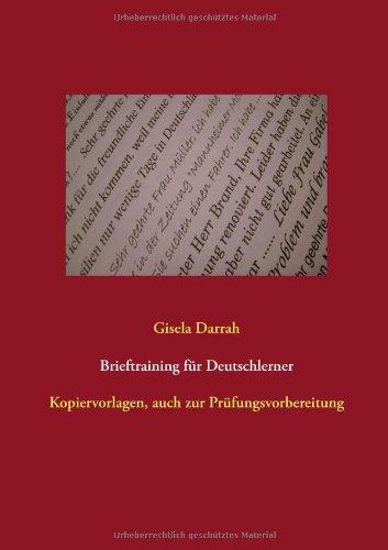 Brieftraining für Deutschlerner: Kopiervorlagen, auch zur Prüfungsvorbereitung