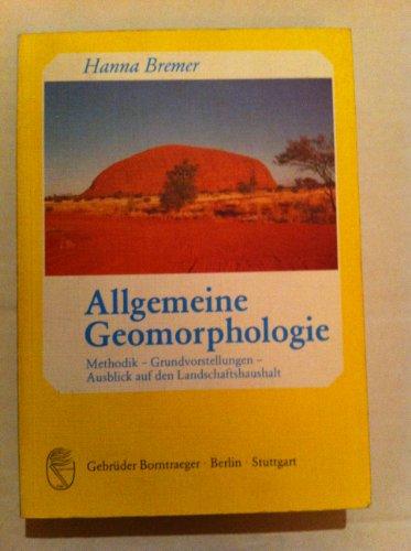 Allgemeine Geomorphologie