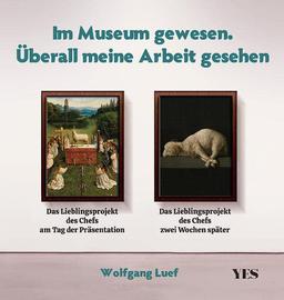 Im Museum gewesen. Überall meine Arbeit gesehen: Klassische Kunst neu interpretiert