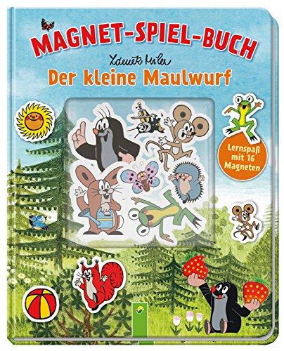 Der kleine Maulwurf Magnet-Spiel-Buch: Lernspaß mit 16 Magneten