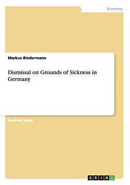 Dismissal on Grounds of Sickness in Germany