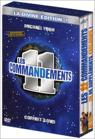 Les 11 commandements : La Divine Édition - Coffret 3 DVD [inclus 1 DVD Bonus et 1 calendrier] [FR Import]