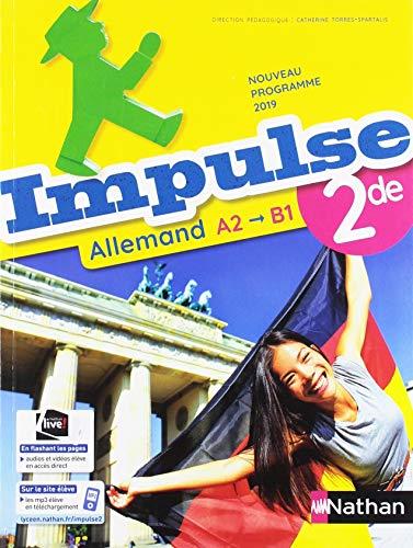 Impulse, allemand 2de, A2-B1 : nouveau programme 2019