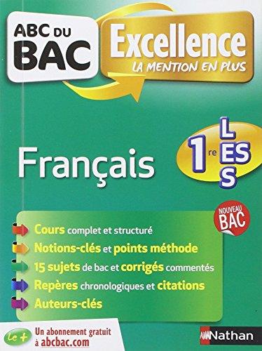 Français 1re L, ES, S