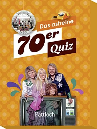 Das astreine 70er Quiz: Eine interaktive Zeitreise in die Vergangenheit mit 100 Quizfragen im nostalgischen Retro-Design zum alleine oder mit Freunden spielen