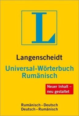 Langenscheidt Universal-Wörterbuch Rumänisch