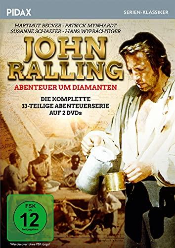 John Ralling - Abenteuer um Diamanten / Die komplette 13-teilige Abenteuerserie (Pidax Serien-Klassiker) [2 DVDs]