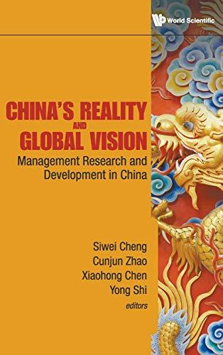 China's Reality and Global Vision: Management Research and Development in China