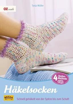 Häkelsocken: Schnell gehäkelt von der Spitze bis zum Schaft