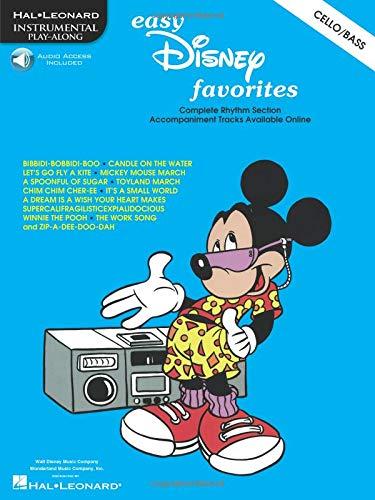 Easy Disney Favorites Cello/Double Bass Book/Cd: Noten, CD für Cello