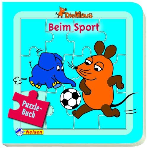 Die Maus, Beim Sport: Puzzlebuch