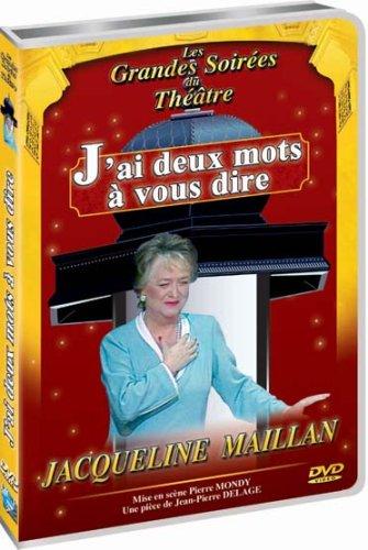 J'ai deux mots à vous dire [FR Import]