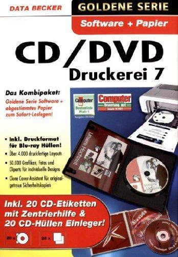 CD/DVD Druckerei 7 mit Papier