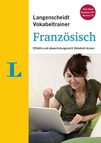 Langenscheidt Vokabeltrainer 7.0 Französisch - DVD-ROM: Effektiv und abwechslungsreich Vokabeln lernen, Deutsch-Französisch