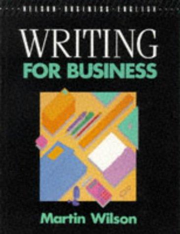 Writing for Business (Nelson Business English)