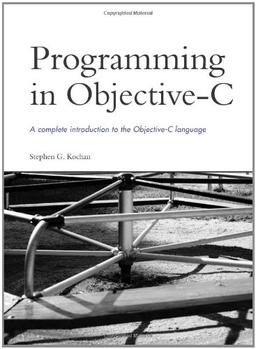 Programming in Objective-C.