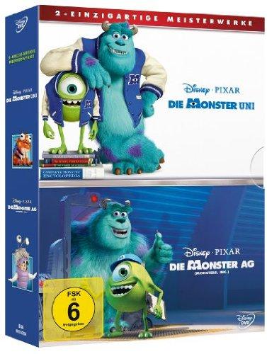 Die Monster Uni / Die Monster AG [2 DVDs]