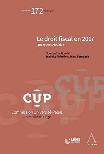 Le droit fiscal en 2017 : questions choisies