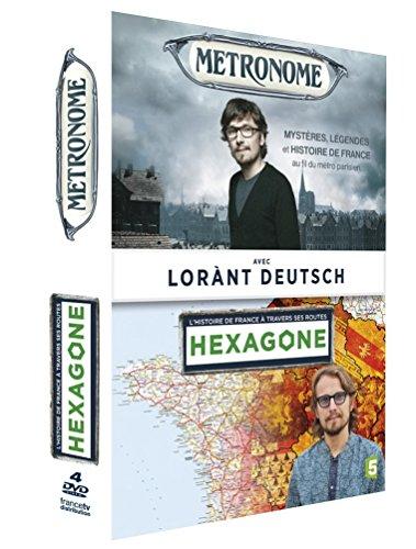 Coffret lorant deutsch 2 documentaires : hexagone ; métronome [FR Import]