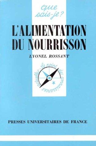 L'alimentation du nourrisson