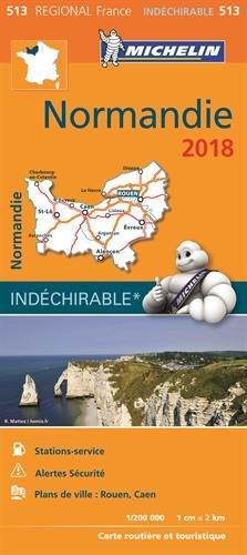 NORMANDIE 17513 CARTE MICHELIN KAART 2018