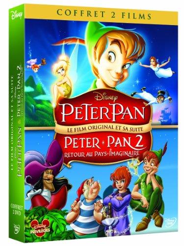 Coffret peter pan ; peter pan 2 : retour au pays imaginiare [FR Import]