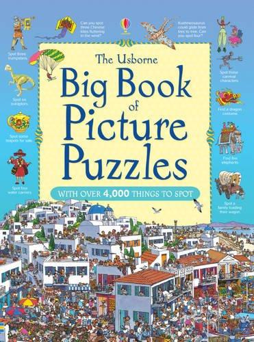 Big Book of Picture Puzzles (Usborne Great Searches)