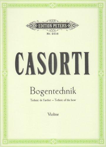 Bowing Technique for Violin Op. 50: Ger/Eng/Fre (Edition Peters)