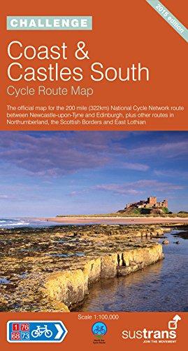 Coast and Castles South - Sustrans Cycle Routes Map: Sustrans Official Cycle Route Map and Information Covering the 200 Mile National Cycle Network ... Lothian (Sustrans National Cycle Network)