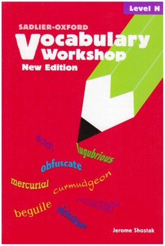 Vocabulary Workshop: Level H