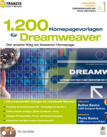 1200 Homepage Vorlagen für Dreamweaver