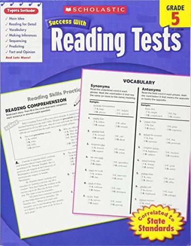 Reading Tests, Grade 5 (Scholastic Success with Workbooks: Tests Reading)