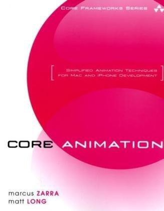 Core Animation: Simplified Animation Techniques for Mac and iPhone Development (Core Frameworks)