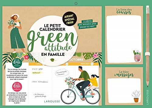 Le petit calendrier de la green attitude en famille 2023 : 2 défis par semaine pour passer au vert !