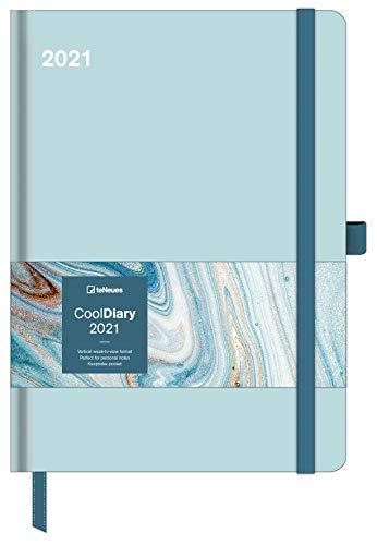 Mint/Marble Ink 2021 - Diary - Buchkalender - Taschenkalender - 16x22: Cool Diary