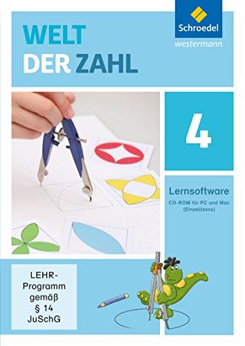 Welt der Zahl - Ausgabe 2015 Lernsoftware: Lernsoftware 4 auf CD-ROM