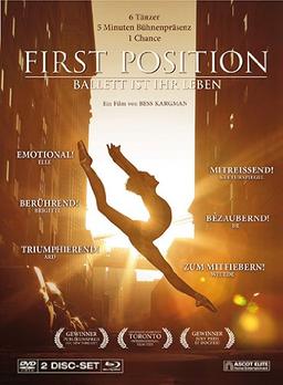 First Position - Ballett ist ihr Leben - Mediabook [2 Disc-Set, DVD + Blu-ray] [Special Edition]