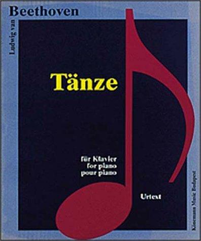 Tänze (Music Scores)