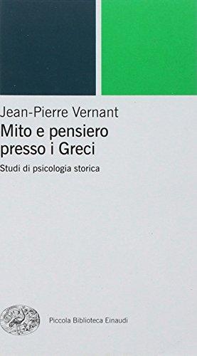 Mito e pensiero presso i greci