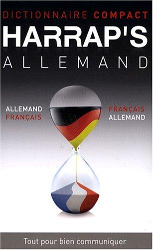 Harrap's compact allemand : dictionnaire français-allemand, allemand-français