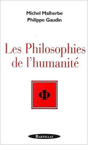 Les philosophies de l'humanité